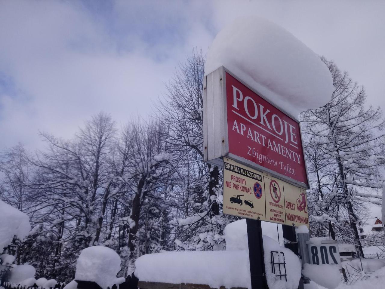 Apartamenty-Wynajem Pokoi Zbigniew Tylka กอสเชียลิสกอ ภายนอก รูปภาพ