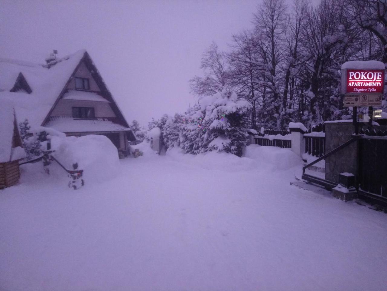 Apartamenty-Wynajem Pokoi Zbigniew Tylka กอสเชียลิสกอ ภายนอก รูปภาพ
